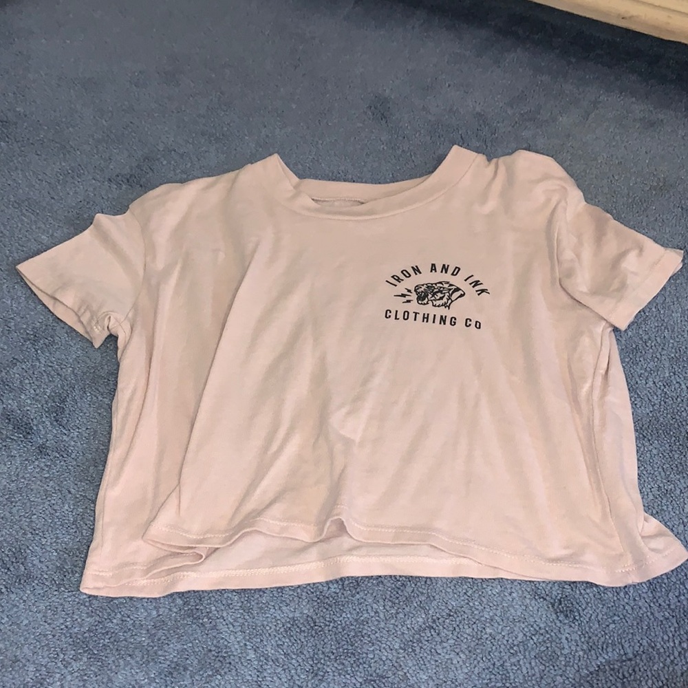 Iron and Ink Fitness Crop